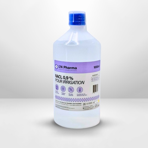 Sérum physiologique 1000ml L2N avec bouchon doseur