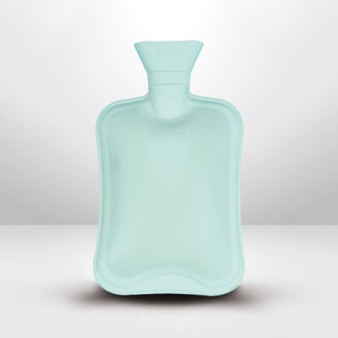 Bouillotte standard vert menthe