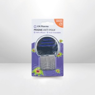 Peigne anti-poux violet