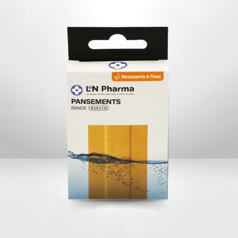Pansements bande 6cms x 1m