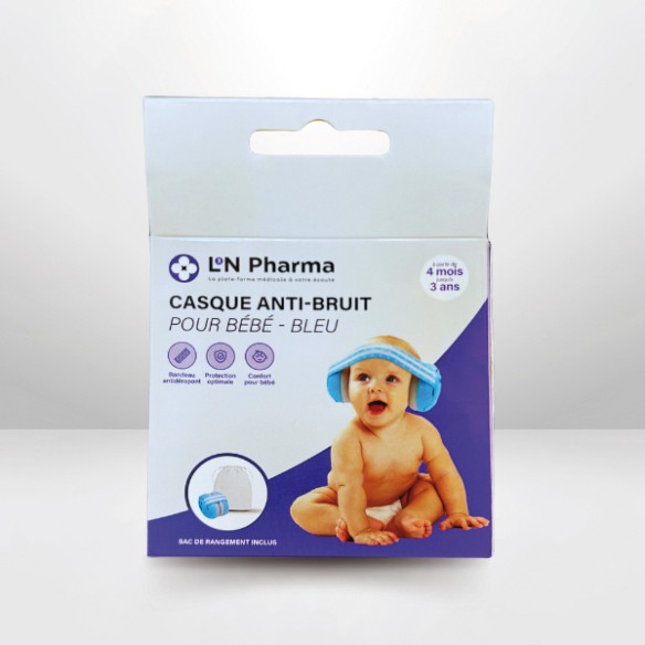 Casque bébé réducteur de bruits 3 coloris PANACHABLES