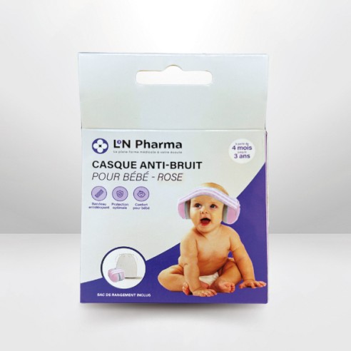 Casque bébé réducteur de bruits 3 coloris...