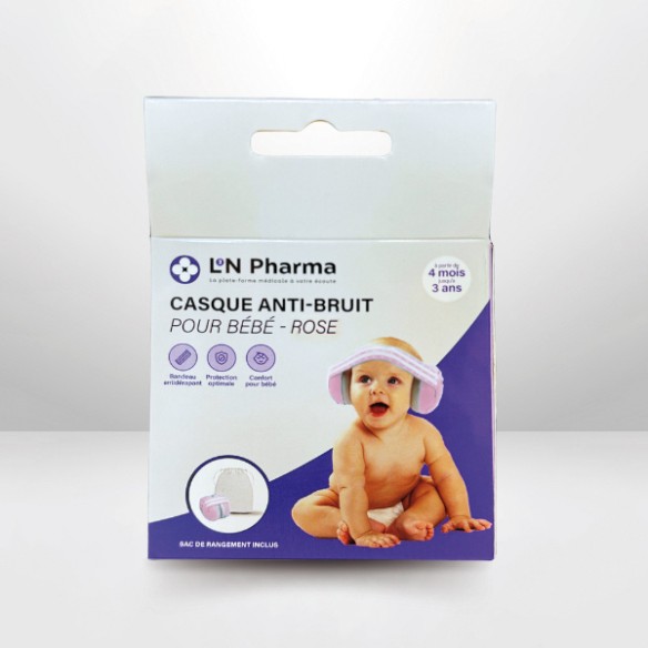 Casque bébé réducteur de bruits 3 coloris PANACHABLES