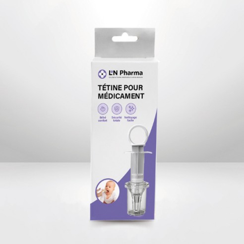 Tétine pour médicament 20ml