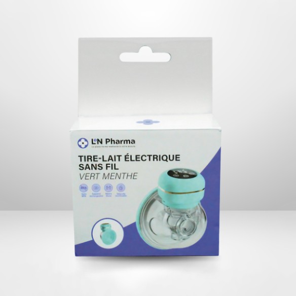 Tire-lait électrique - Vert menthe