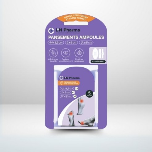 Pansements Ampoules - 5 pièces MIX