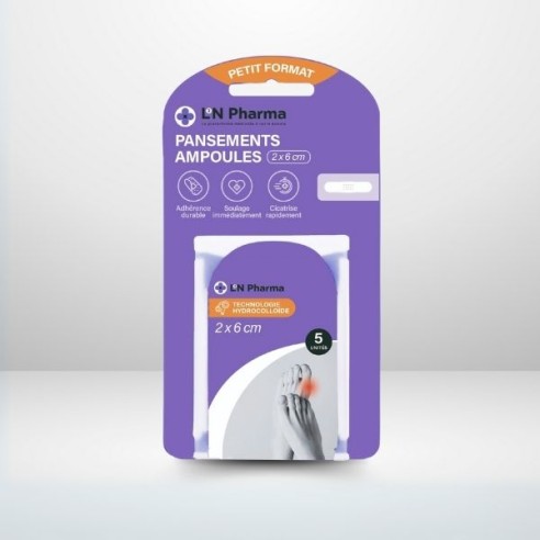 Pansements ampoules Petit Format 20x60mm