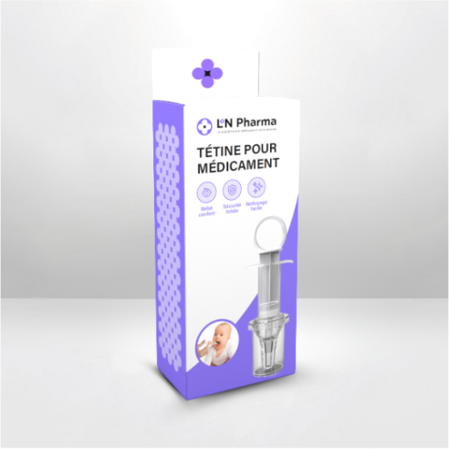 Tétine pour médicament 20ml