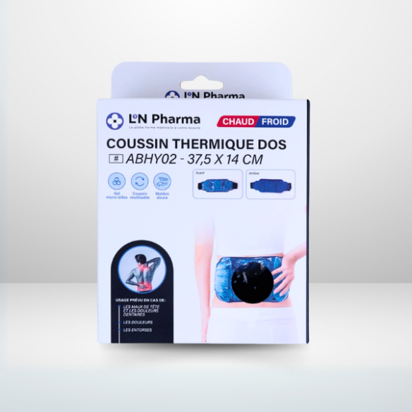 Coussin thermique Dos - Face en velours