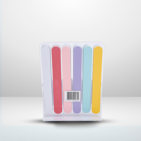 Présentoir grand format - Lot de 24 limes à ongles