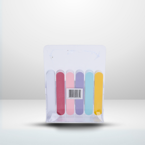 Présentoir petit format - Lot de 24 limes à ongles