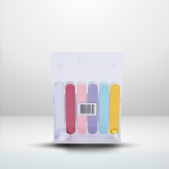 Présentoir petit format - Lot de 24 limes à ongles