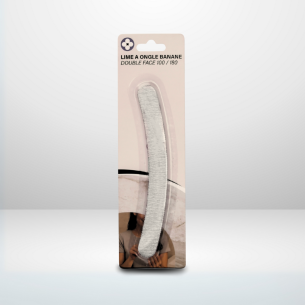 Lime à ongle banane