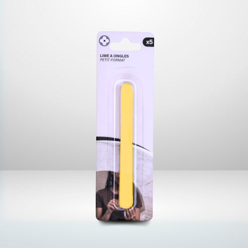 Limes à ongles petit format - Pack de 5