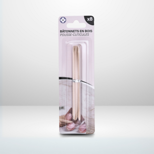 Bâtonnets en bois - Pousse cuticule