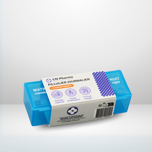 Pilulier Journalier 4 compartiments