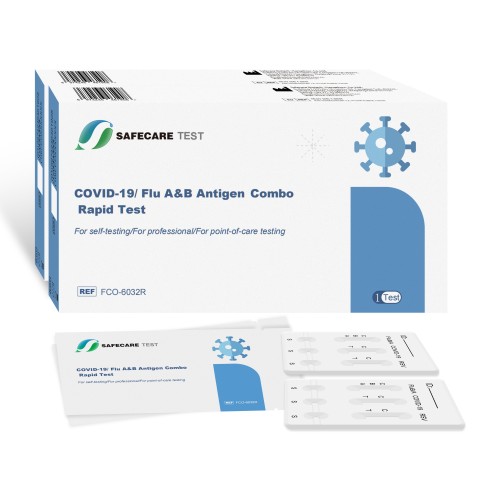 Autotest Grippe/Covid SAFECARE boite unitaire 10/2027