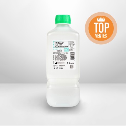 Sérum physiologique VERSOL - 1000ml