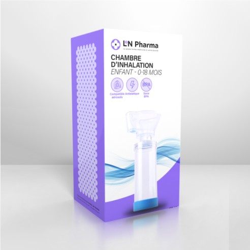 Chambre d'inhalation - Enfants 0 - 18 mois