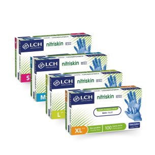 Gants Nitriles 4 Tailles