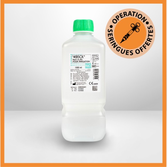 Sérum physiologique VERSOL - 1000ml