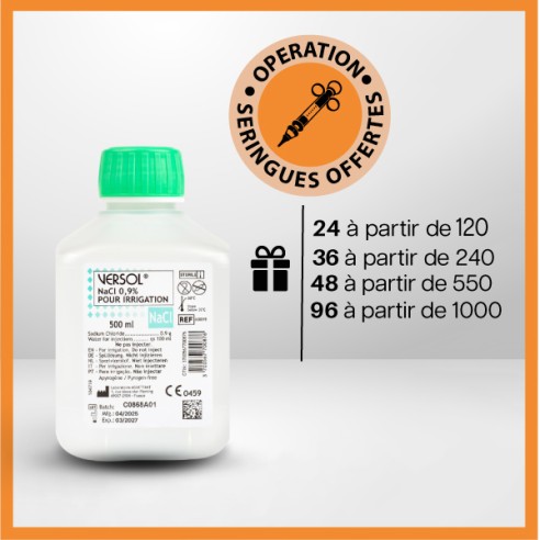 Sérum physiologique VERSOL - 500ml