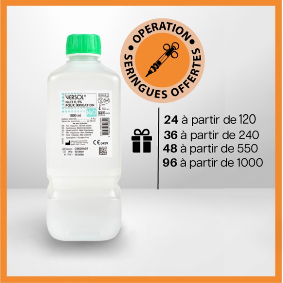 Sérum physiologique VERSOL - 1000ml