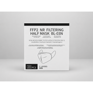 Masques FFP2 BOITE DE 20 - Sachet unitaire