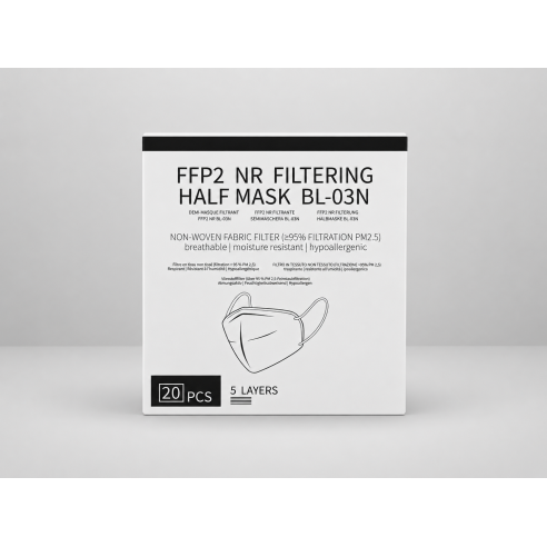 Masques FFP2 BOITE DE 20 - Sachet unitaire