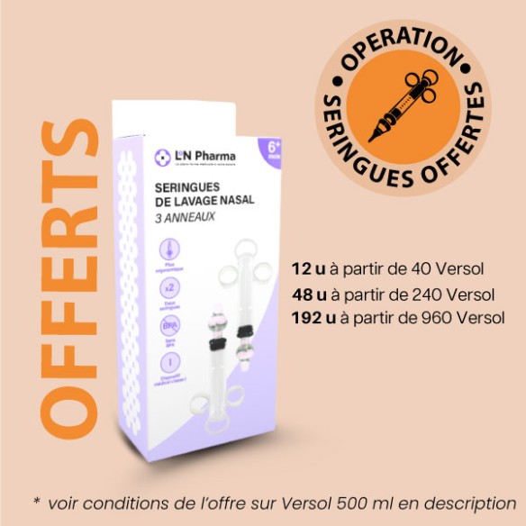 Sérum physiologique VERSOL - 500ml