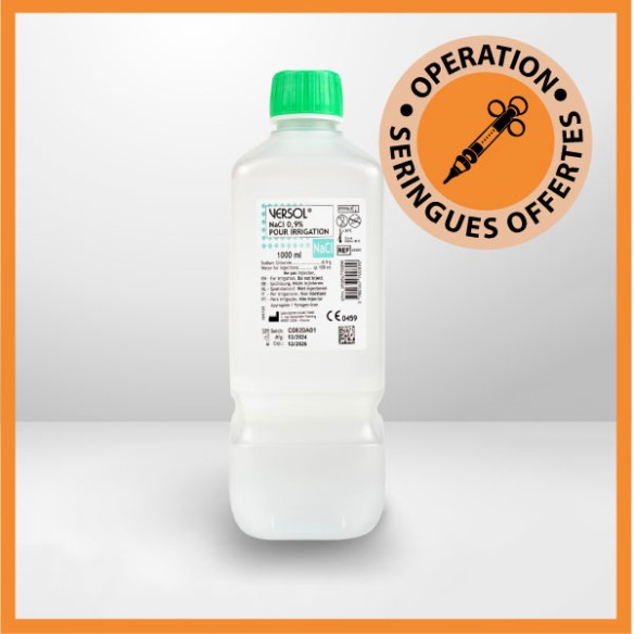 Sérum physiologique VERSOL - 1000ml