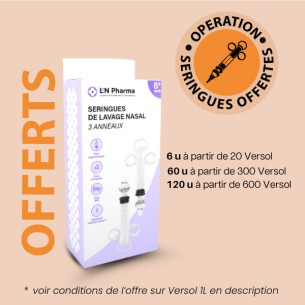 Sérum physiologique VERSOL - 1000ml 2
