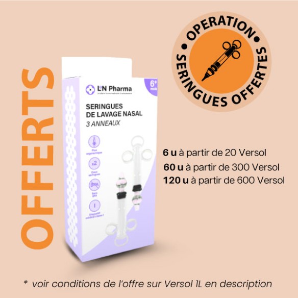 Sérum physiologique VERSOL - 1000ml